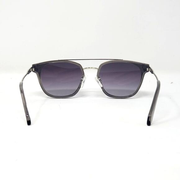 Quay Australia Getaway Smoke Sunglasses Metal Silver Gray UV Protection Womens - Picture 6 of 9